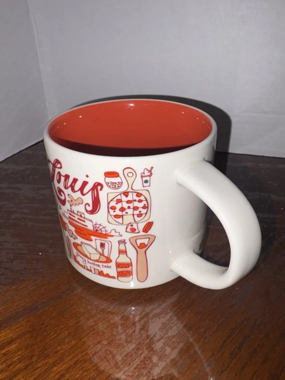 Starbucks Been There Series St. Louis Mound City Mug White/Red 14oz 2021